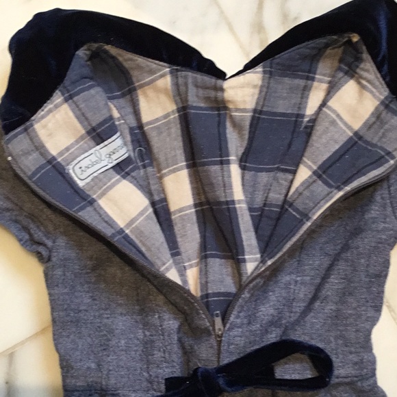 Isabel Garreton blue kids dress. - Picture 3 of 4